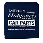 Precision Raceworks T-Shirt - "Money Can't Buy Happiness" (Navy) Back