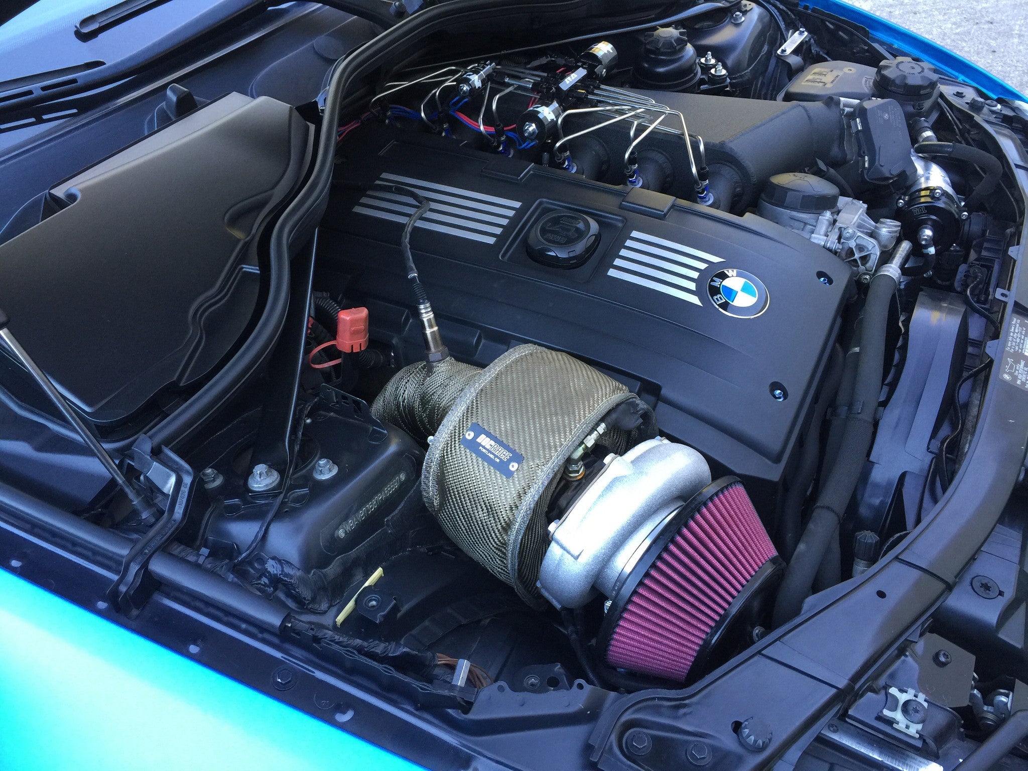Special Price BMW 335i 135i N54 Top Mount Single Precision Turbo Kit 6266 Ball Bearing / Yes Please / MT
