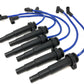 BMW N54 Replacement Spark Plug Wires (Blue & Black)