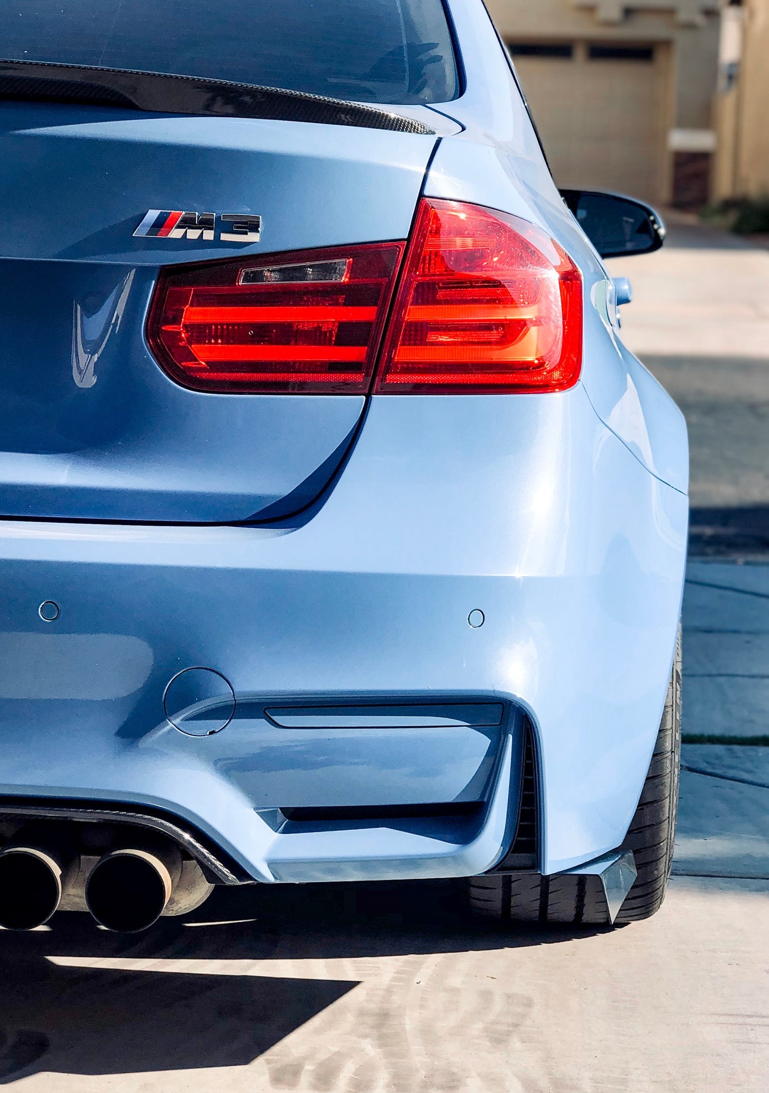 F8X TYPE 2 - REAR BUMPER EXTENSIONS