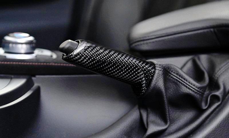 E9x F8x Carbon Fiber Handbrake Trim