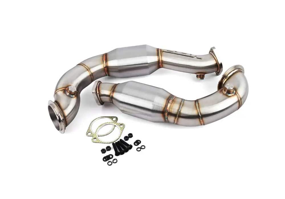 VRSF 3″ Cast Stainless Steel Catless Downpipes V2 N54 07-10 BMW 335i / 08-10 BMW 135i